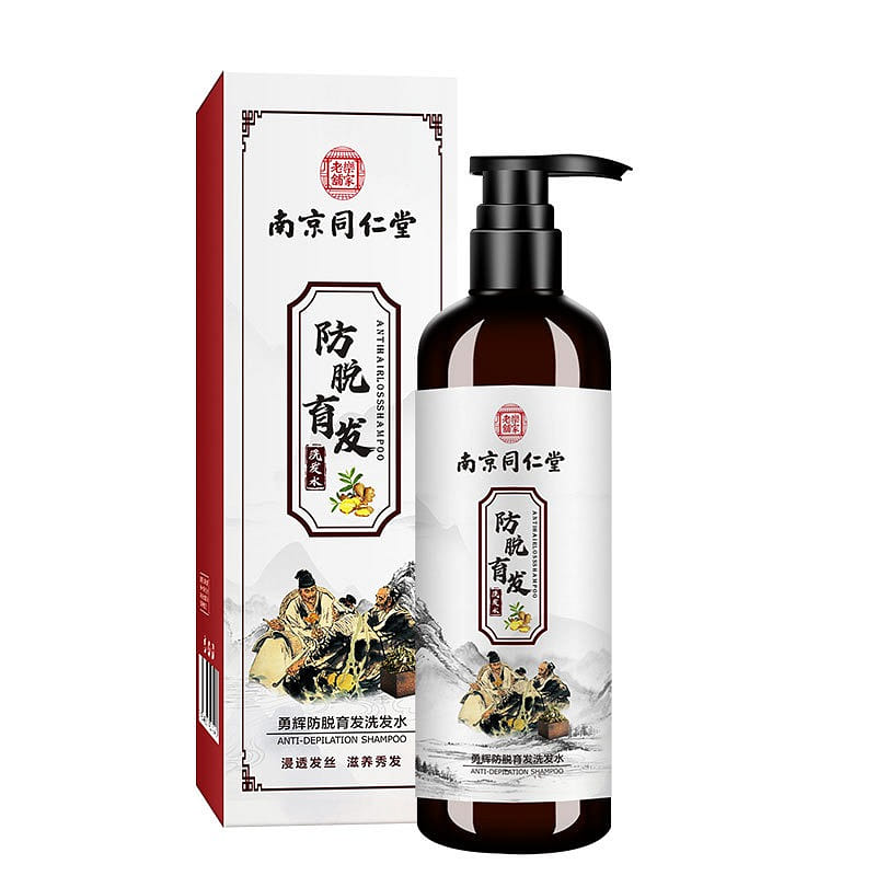 Nanjing Tongrentang Anti-stripping shampoo 520ml/ bottle 520 ml