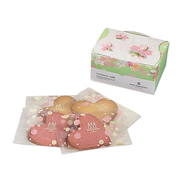 亨利·夏彭蒂埃 春季樱花限定饼干 4枚 1 盒