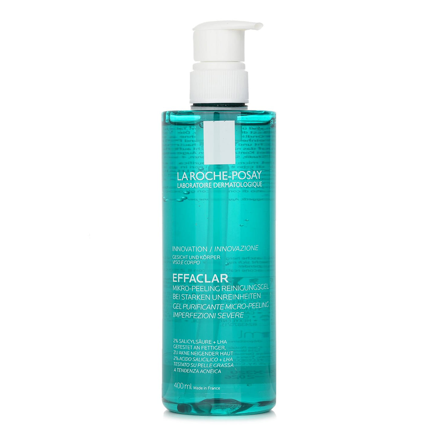 La Roche Posay Effaclar Micro-Peeling Purifying Gel - For Acne-Prone Skin 400 ml(ミリリットル)