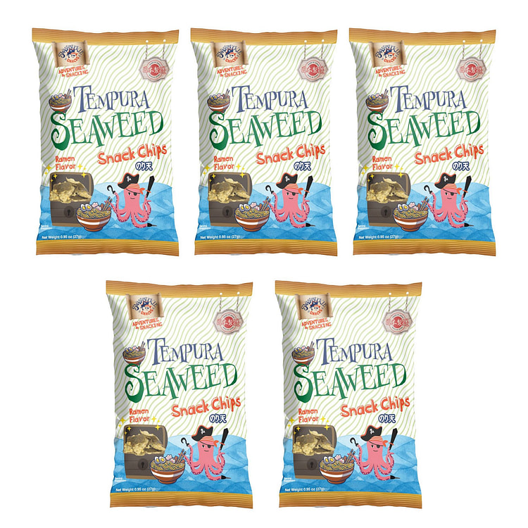Seaweed Snack Chips Ramen Flavor 0.95oz x 5
