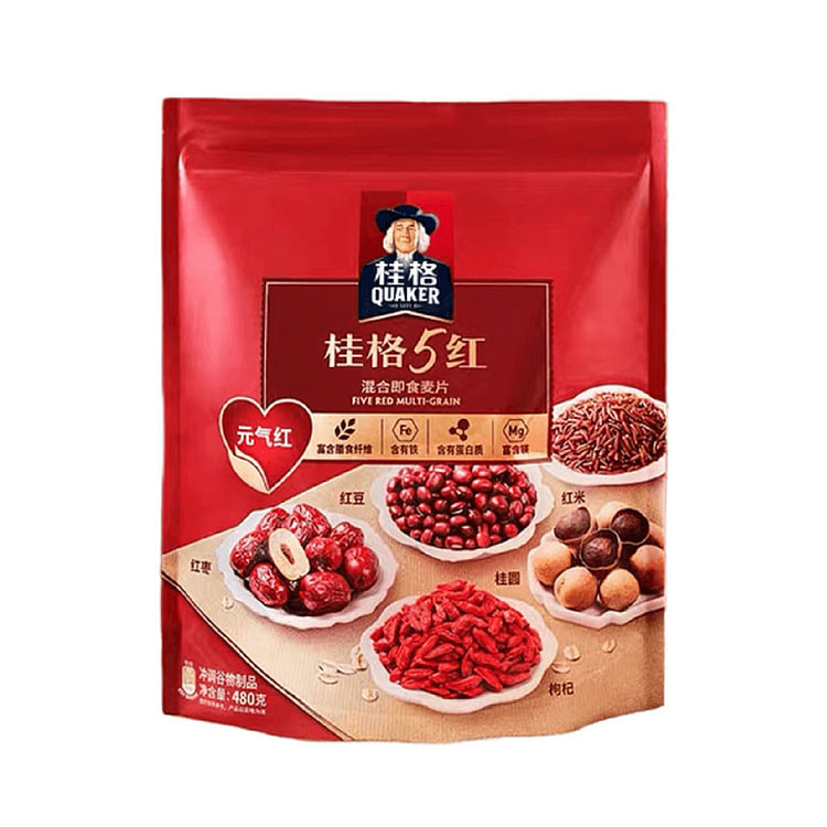 Quaker 5-Red Mixed Instant Oatmeal