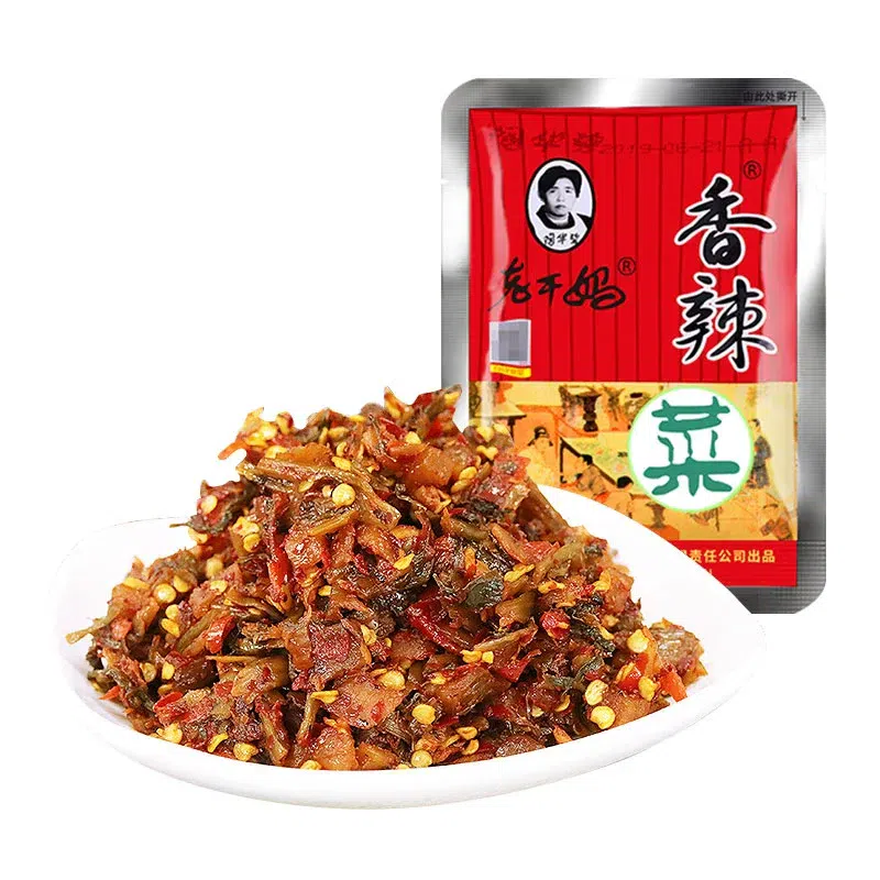 Lao Gan Ma Spicy vegetables 18g*5 bags 90 g