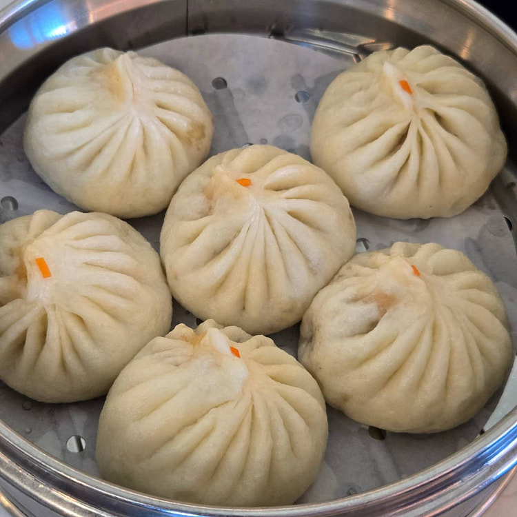 Tianjing Pork Shrimp Egg Steamed bun 6pcs 1 each