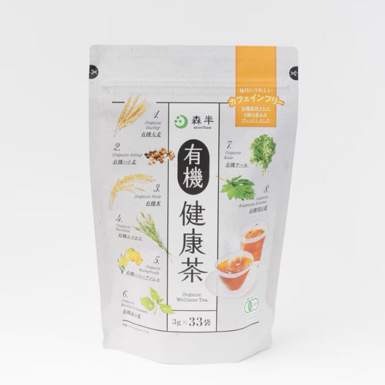 Morihan Organic Herbal Tea 3g x 33 Tea Bags 1 each