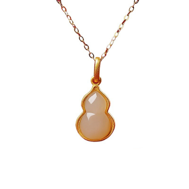 Jinxiang Fulu Hotan Jade Pendant 24.5 * 11.5mm 1 box