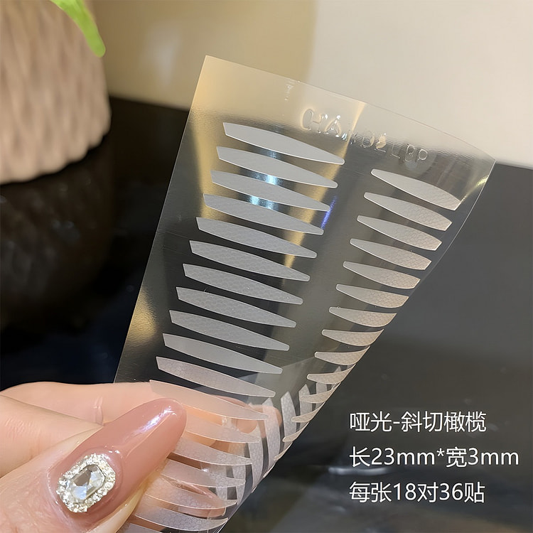 Double eyelid patch Oblique 10 pieces 360 stickers 1 pack