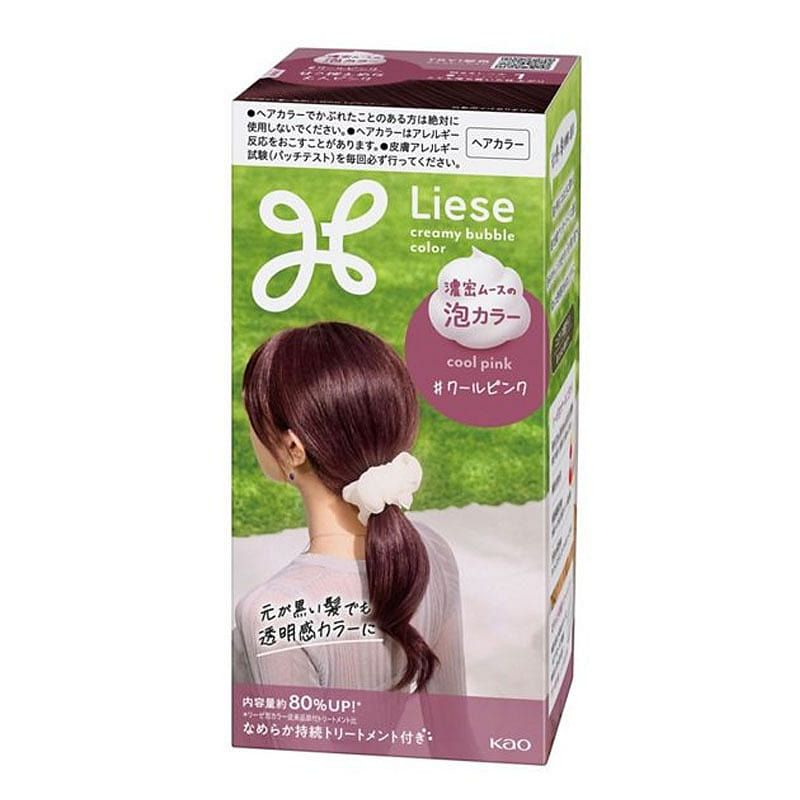 リーゼ 泡カラー クールピンク 1 個