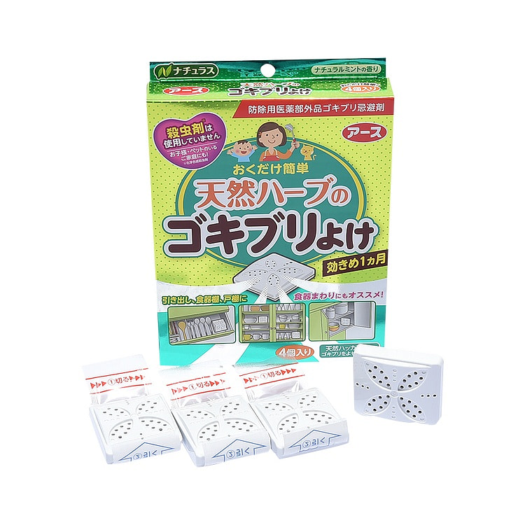 Earth制药 天然草本驱蟑螂盒 4个