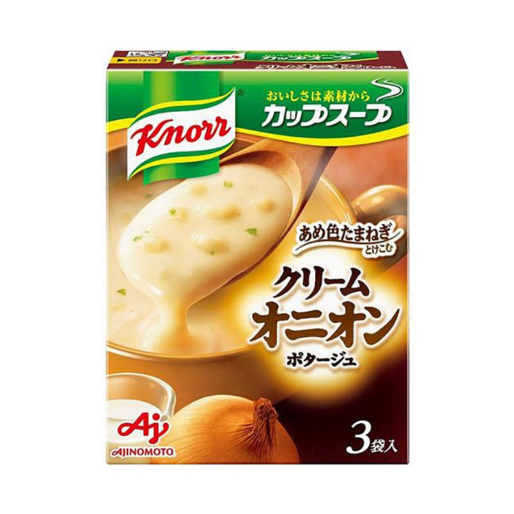 味之素 速溶汤洋葱奶油汤 3包