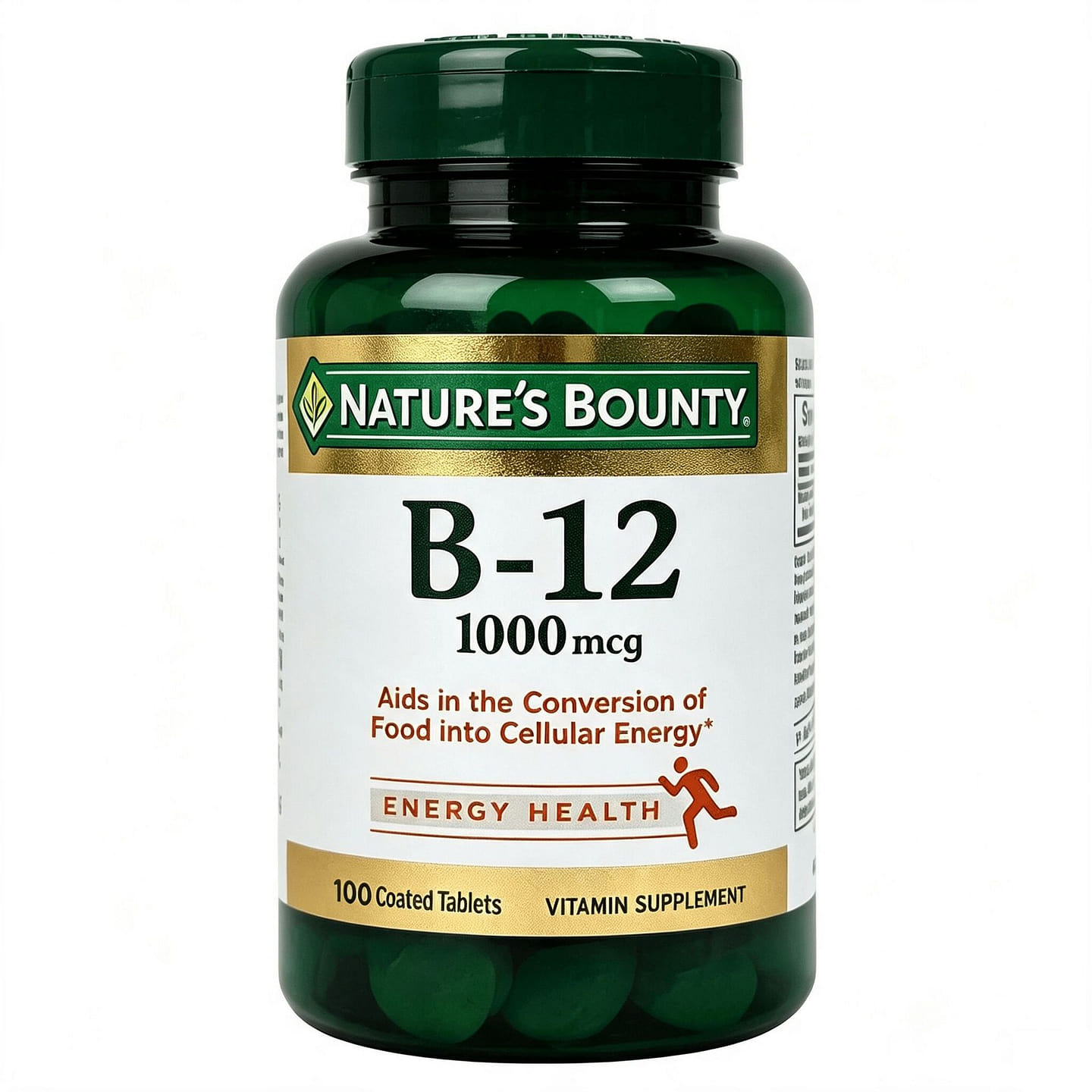 Nature’s Bounty Vitamin B-12 1000mcg 100ct 1 bottle