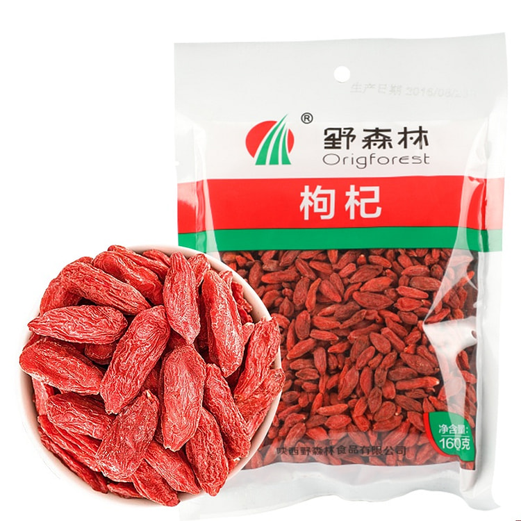 Wild Ningxia Goji Red Dried Goji Berries 100g*1bag