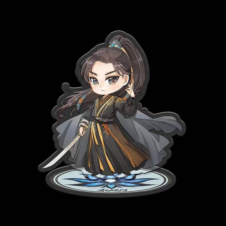 永夜星河官方正版 周边人物角色 亚克力旋转立牌名场面《慕声旋转立牌》