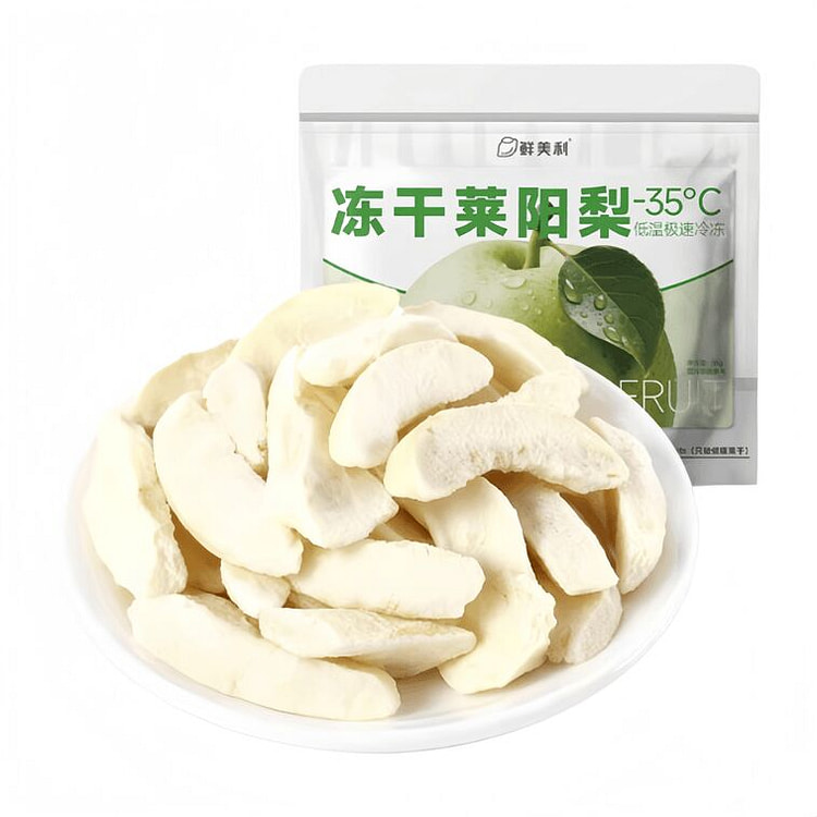 Freeze-Dried Laiyang Pear Fresh Dried 16g*2bags 32 g