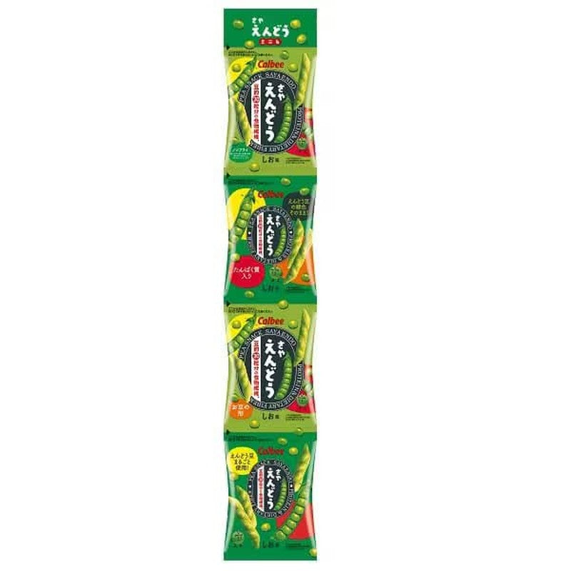 Calbee Mini 4 Green Peas, Salt Flavor, 48g 1 ส่วน