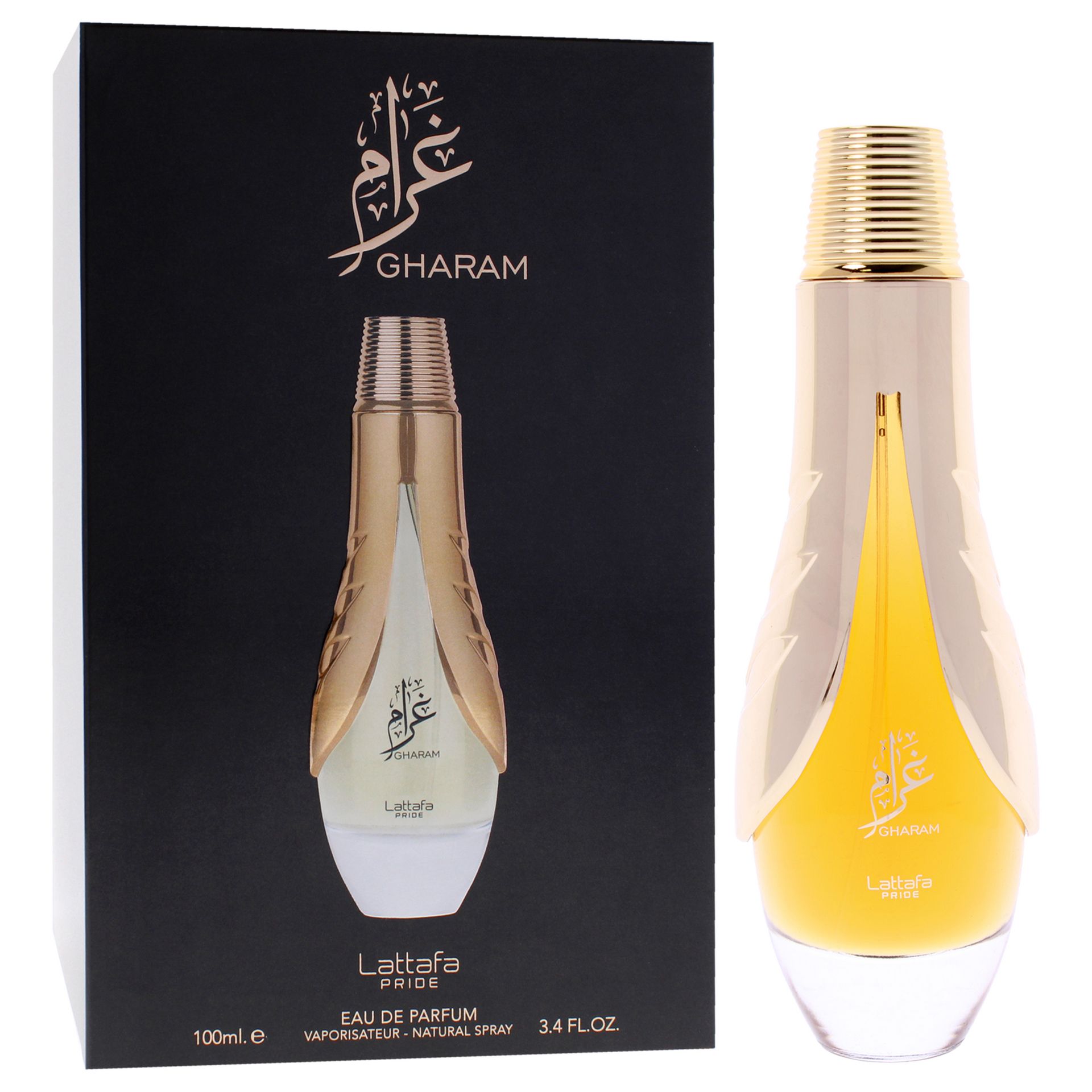 Lattafa女香Gharam3.4盎司EDP噴霧3.4 盎司- Weee!