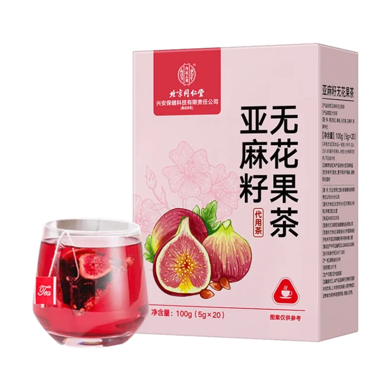 Beijing Tong Ren Tang Flaxseed Fig Tea - Weee!