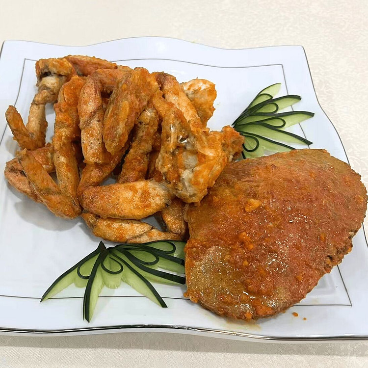 Salty Egg Yolk Stir Fried Crab