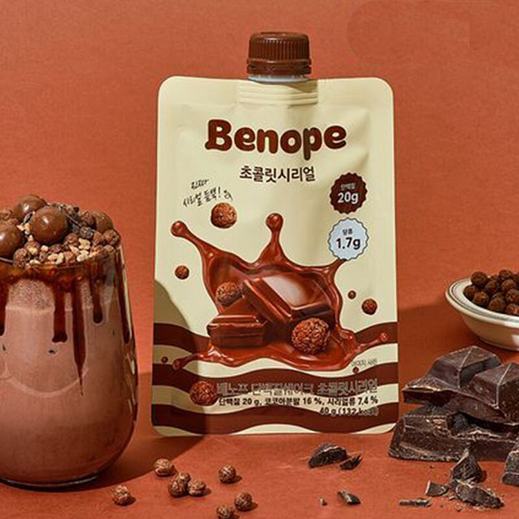 Benope低糖高蛋白脆球代餐奶昔巧克力味