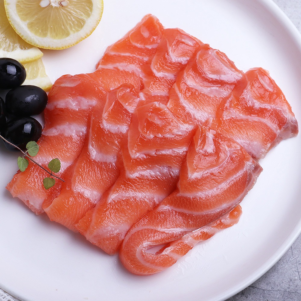 Premium Aged Salmon Sashimi - Weee!