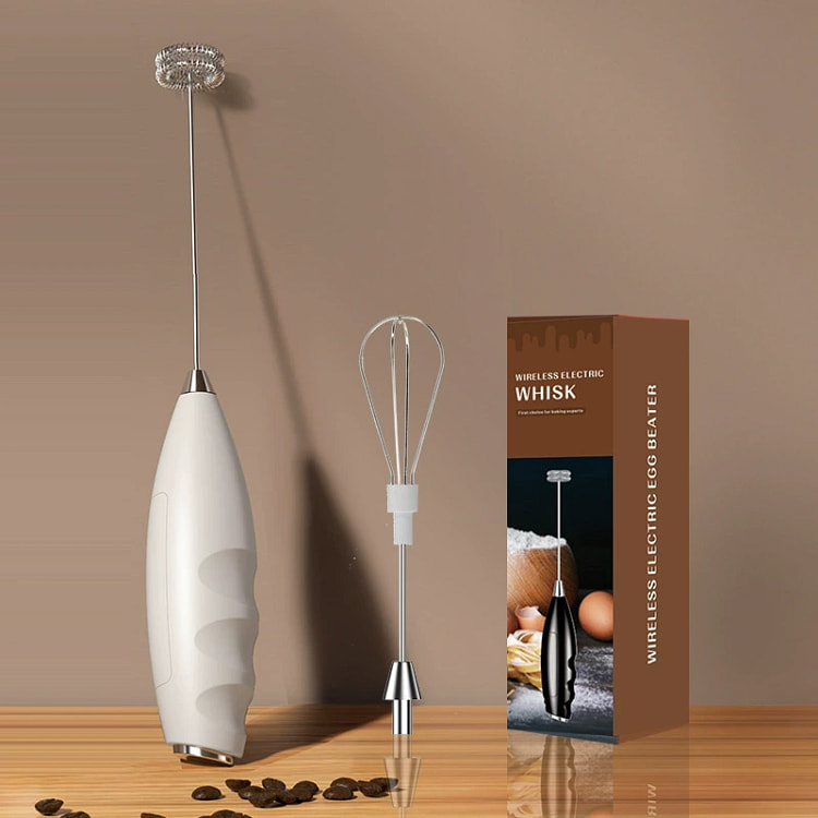 Handheld Wireless Frother & Mixer (AA Battery) 1 box