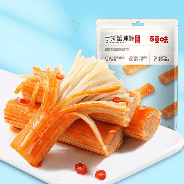 Be & Cheery Spicy Hand-Pulled Crab Sticks 120g 120 g
