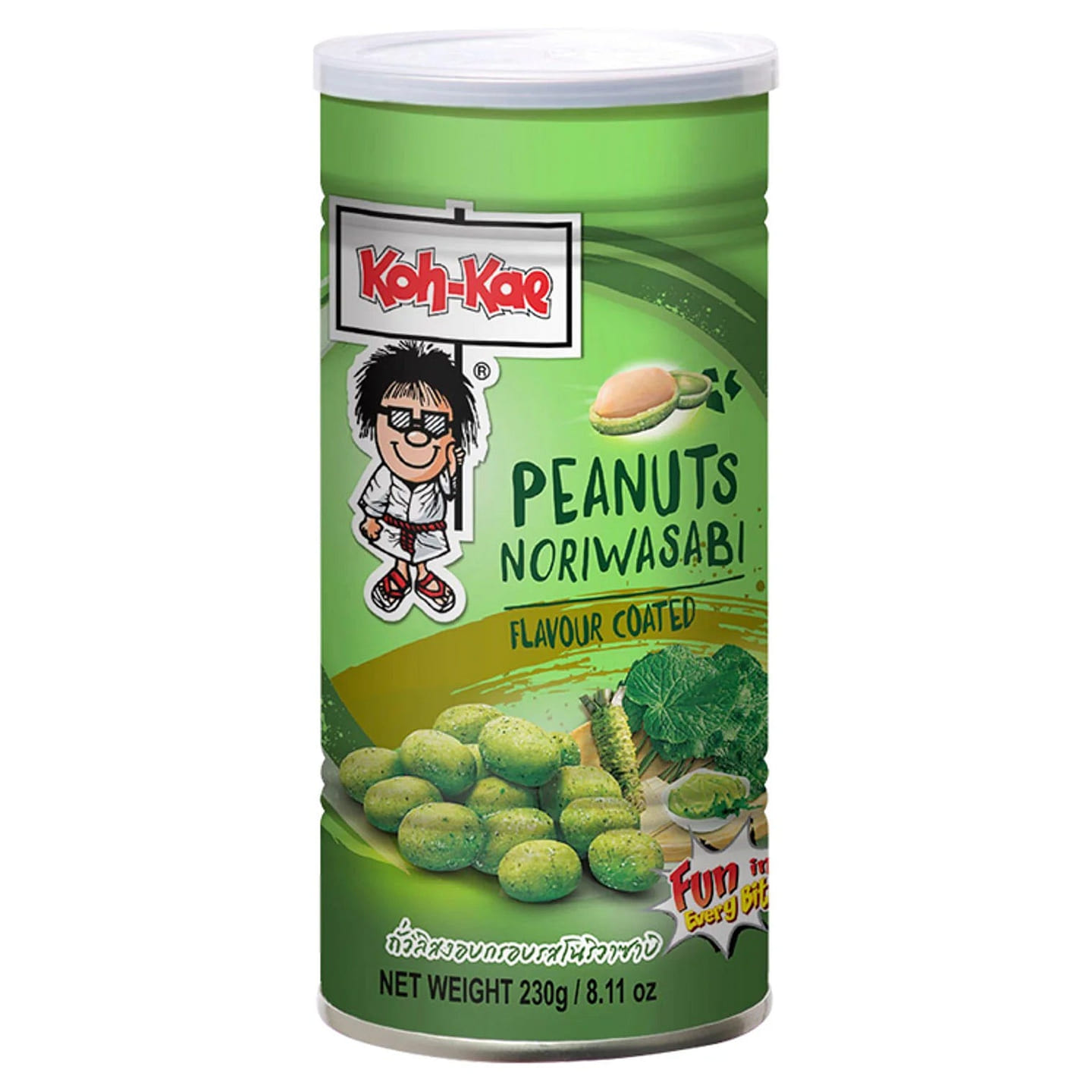 Koh Kae Peanut Snack Noriwasabi Flavour Coated 8.11 oz