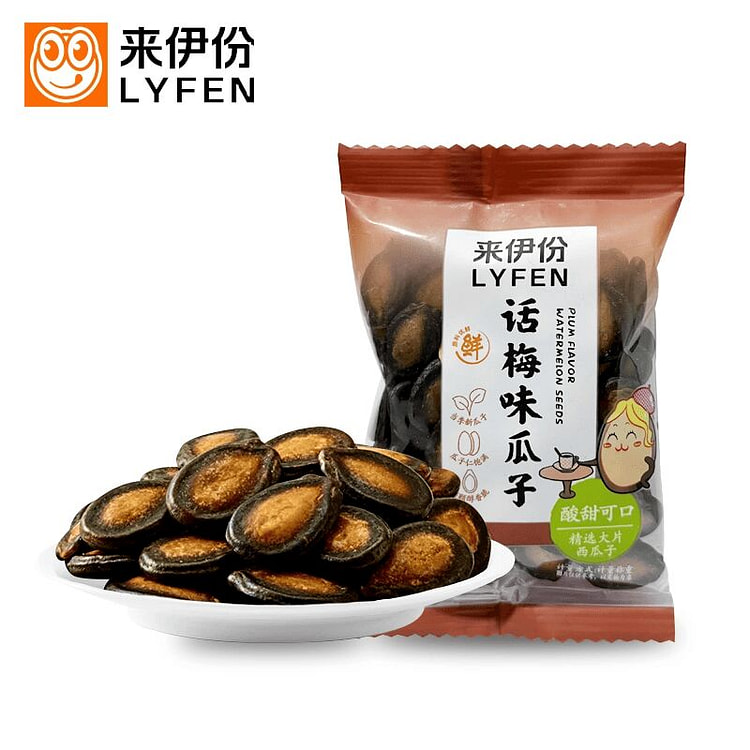 来伊份话梅味瓜子500g 500 克