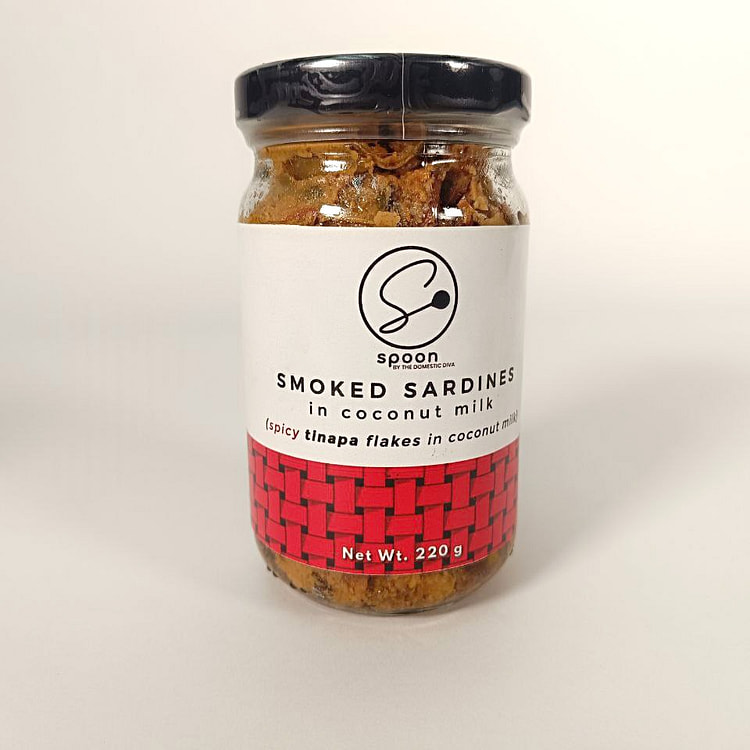 Smoked Sardines Spicy Tinapa Flakes Coconut Milk 220 g