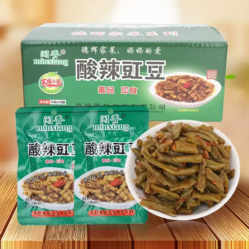 Minxiang Sour and Spicy Cowpea 60g * 5 packs 300 g