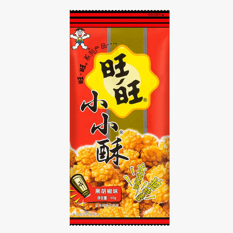 旺旺 小小酥 黑胡椒味60g 1 份