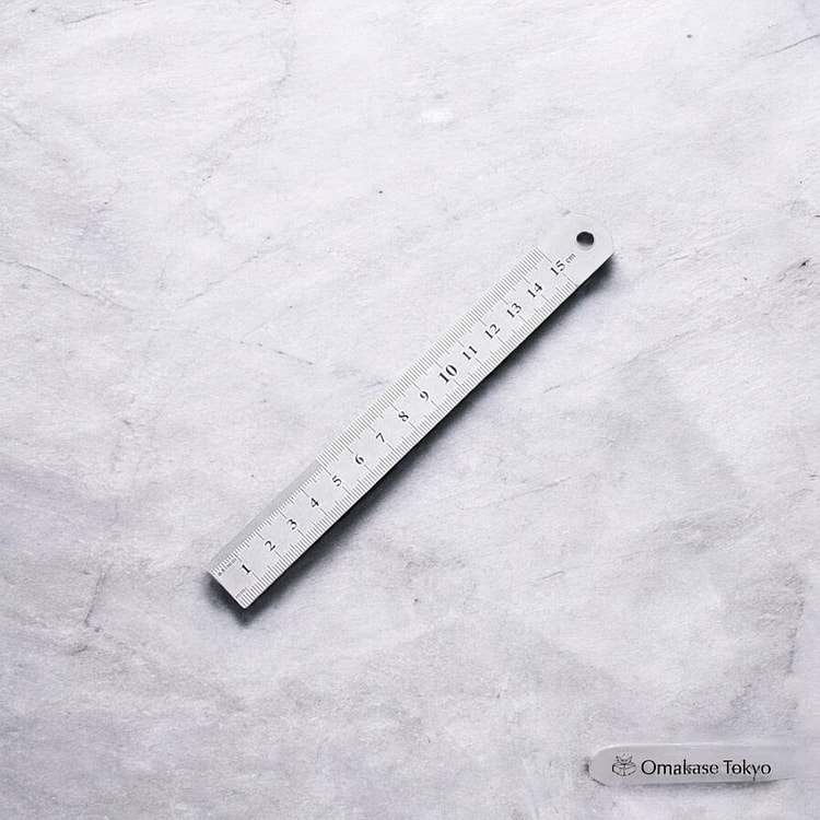 Stainless Steel Straight Ruler Set-30 cm 90 g