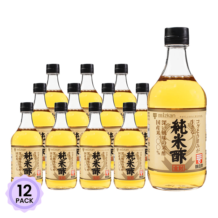 ミツカン 純米酢 500 ml(ミリリットル)*12 パック