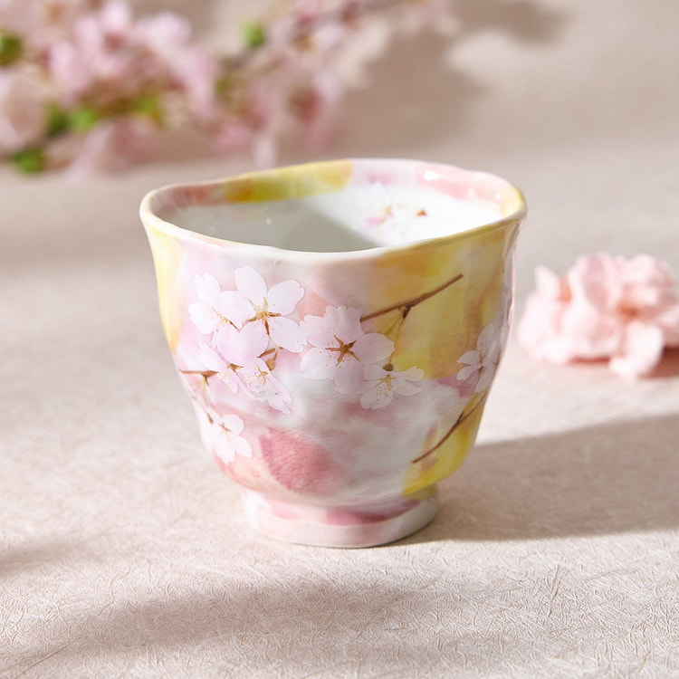 花澄樱花茶杯 (粉色)