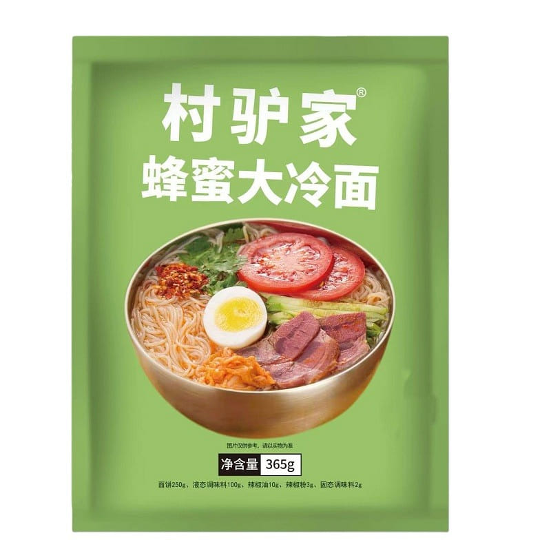 村驴家 朝鲜风味蜂蜜大冷面 【东北延吉地道口感】 365 克