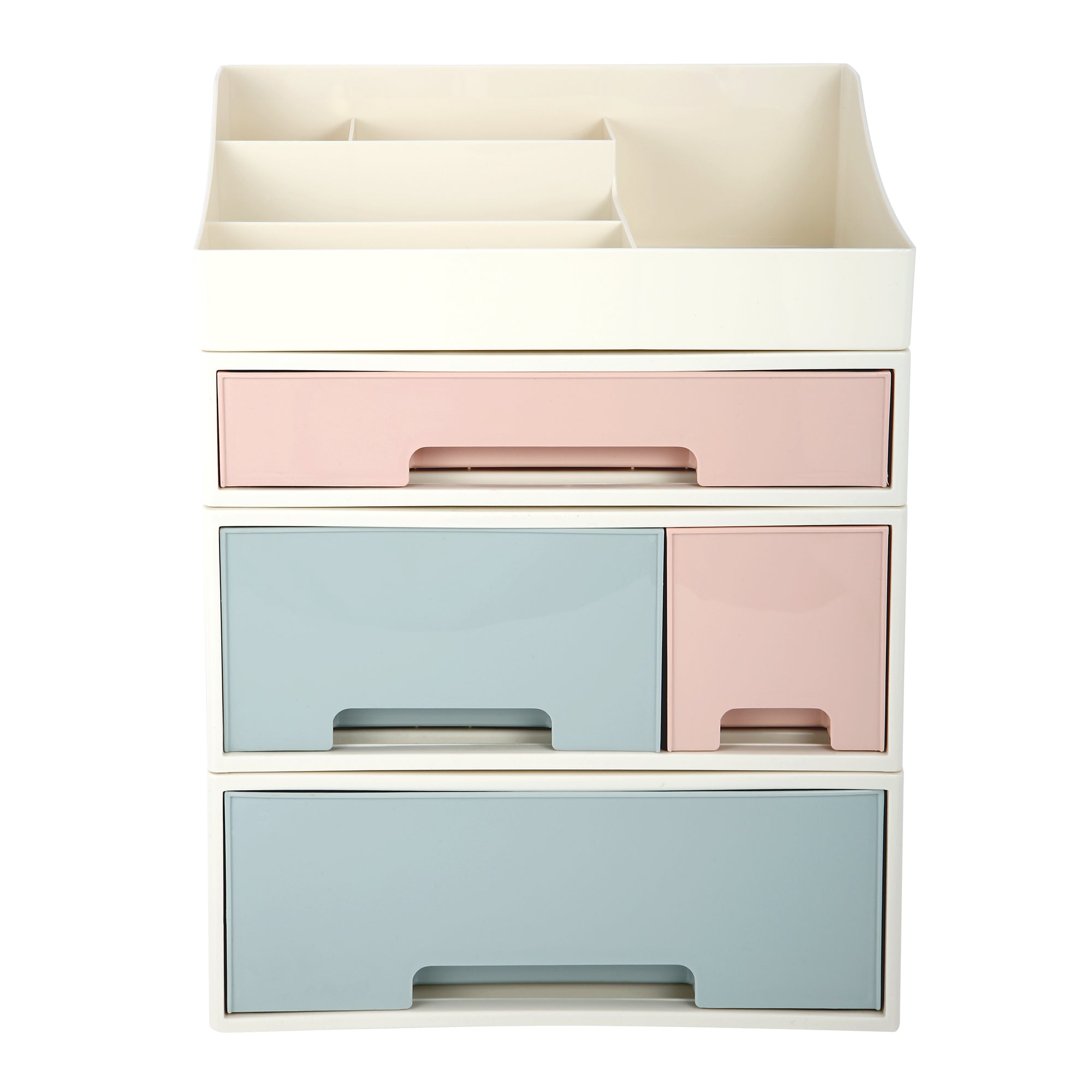 Get Multifunctional 4-Lay Storage Box [TCDF] 4 Drawers 5 Slots Green ...