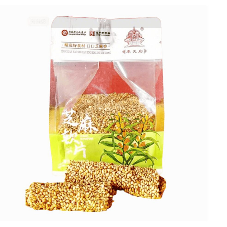 奉天府  芝麻片软糖   218g*1袋