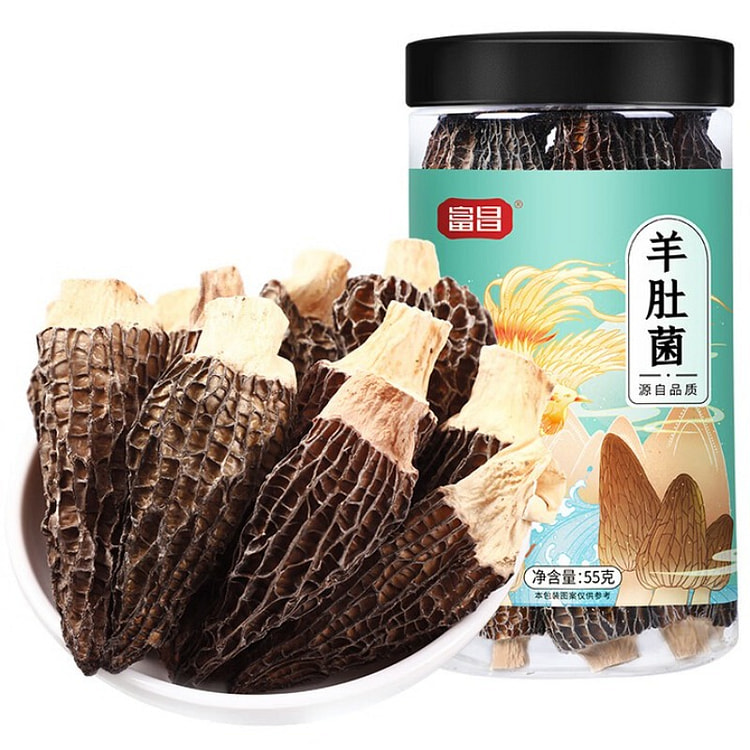 富昌羊肚菌 55g*1 罐 1 瓶