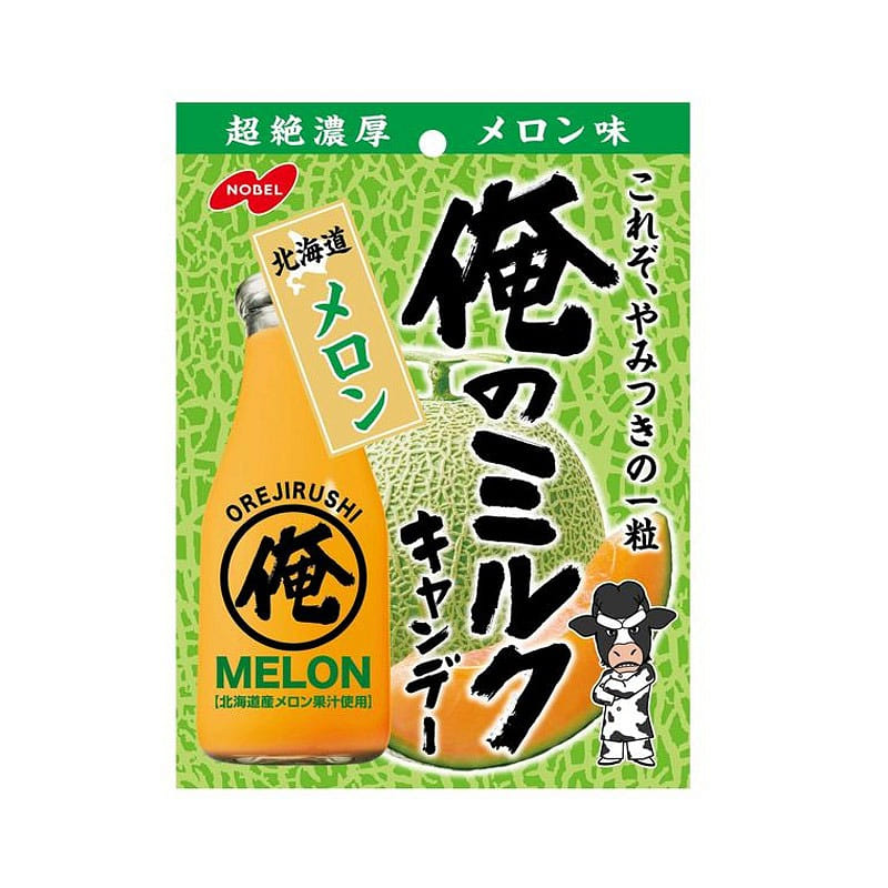 NOBEL Nobel My Milk Hokkaido Melon 80g 1 each