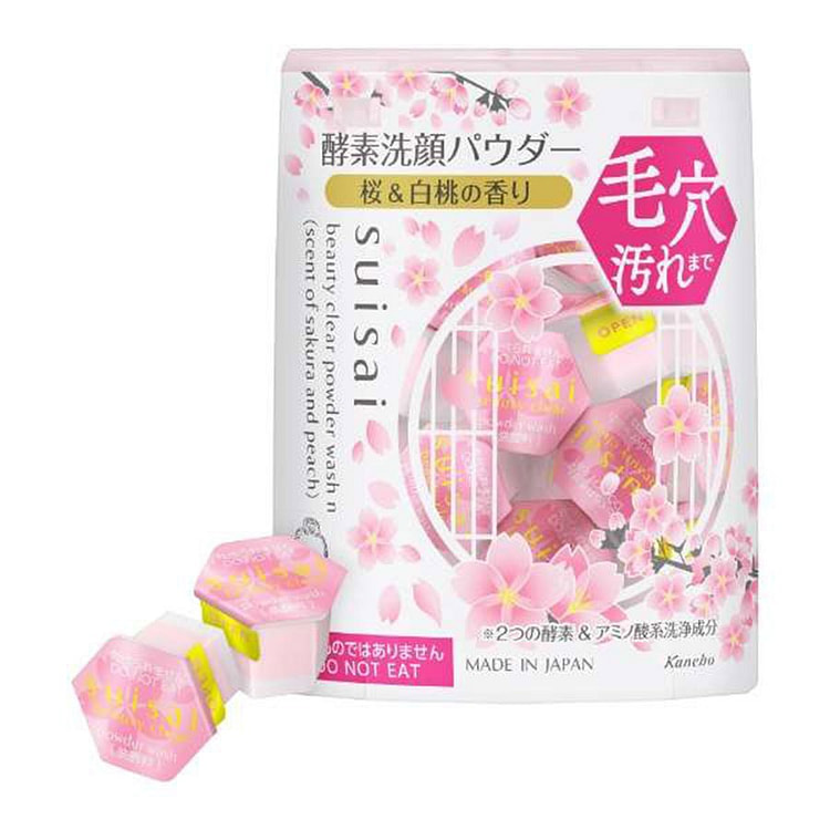 嘉娜宝 Suisai 酵素洗颜粉 樱花桃子香
