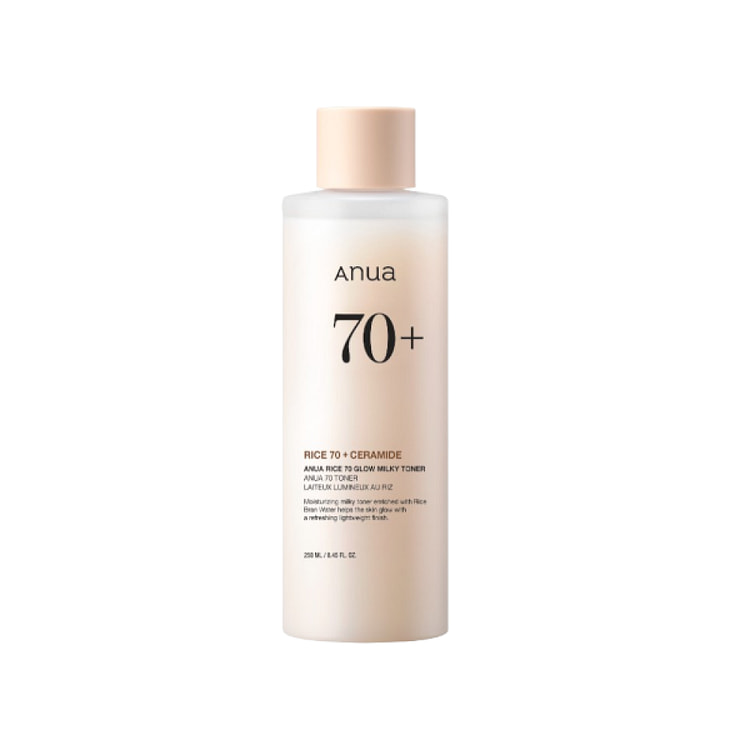 Anua Rice 70%米萃光感乳液爽肤水