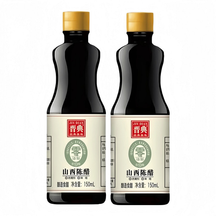 1 bottle of 150ml Chinese black vinegar 150 g