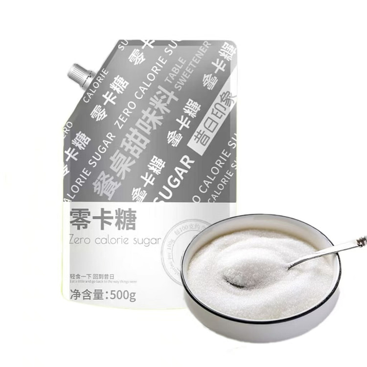 昔日印象 零卡糖500g*1袋 糖尿人0脂赤藓糖醇优于木糖醇白糖