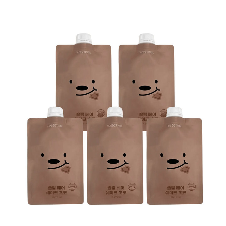 NEWBERRY Slim Bear Meal Replacement Shake Powder 5 each