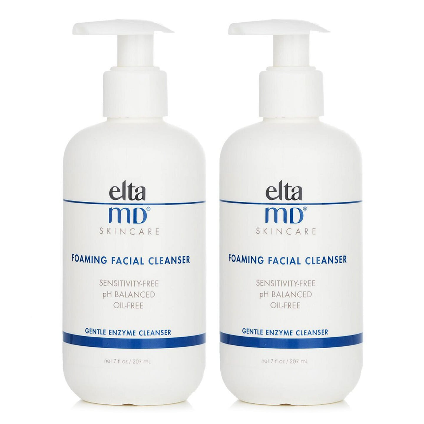 EltaMD Gentle Enzyme Foaming Facial Cleanser Duo 207ml x2pcs 414 ml