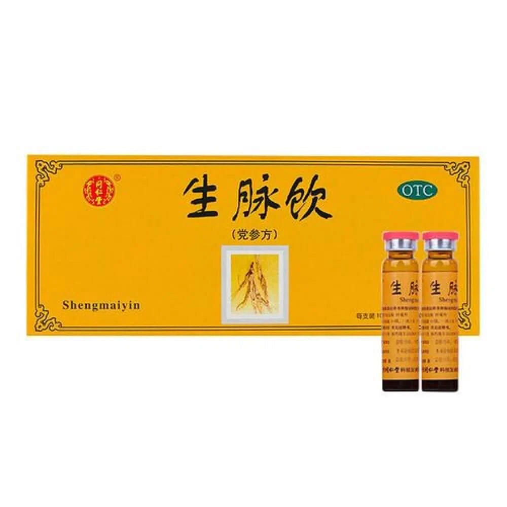 TongRenTang Shengmaiyin Drink 10ml x 10 Sheng Mai Yin Codonopsis Radix Drink 1 each