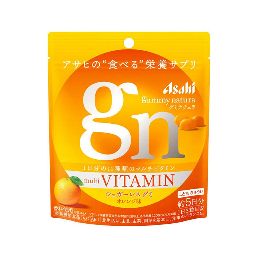Asahi Multivitamin Gummies -Orange Flavor 1 count