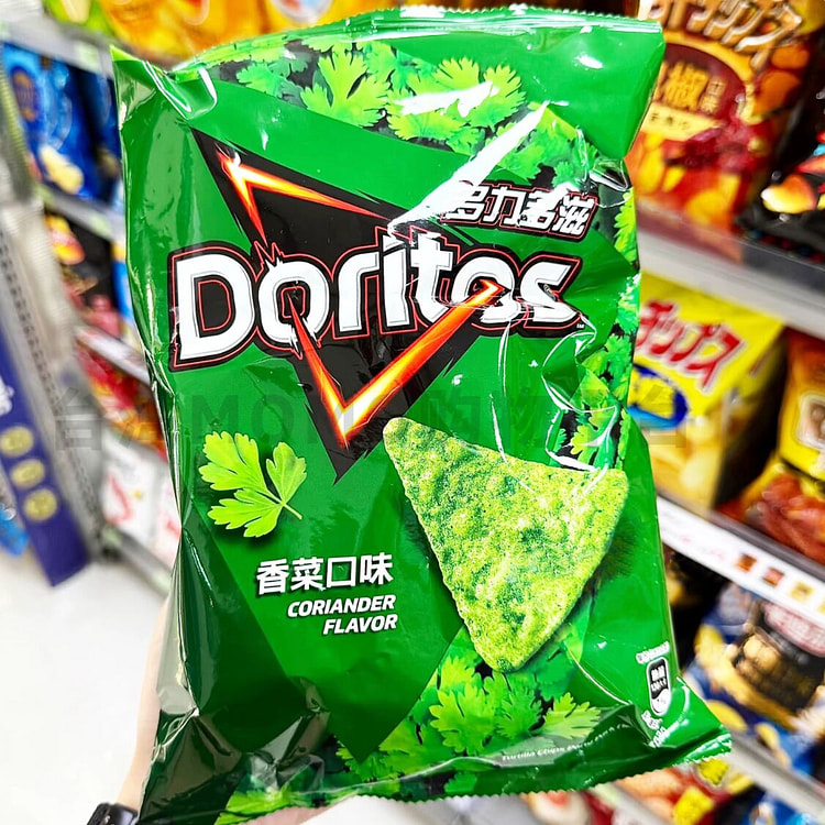 台湾多力多滋香菜薯片劲脆玉米片膨化零食 102 克