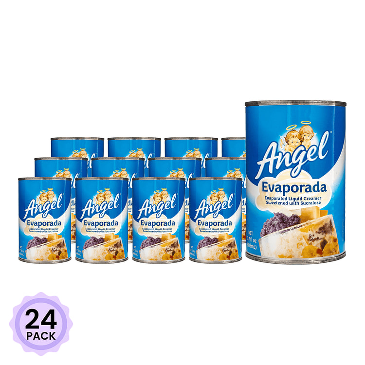 Angel 無糖練乳 13.7 オンス*24 パック