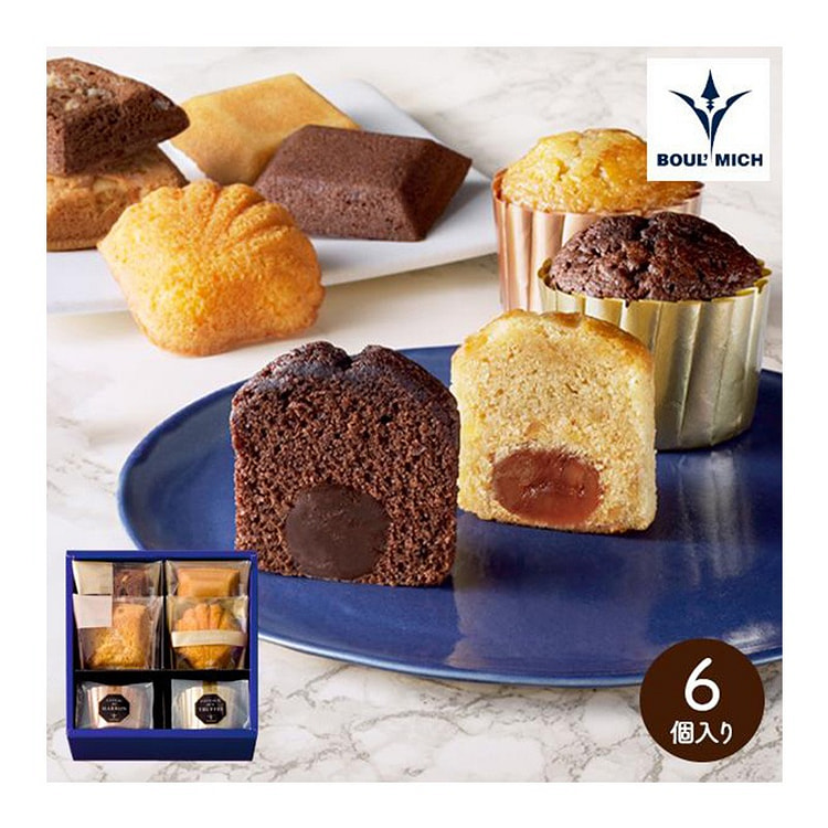 boulmich Tokyo Ginza New Year gift cake dessert 6-piece set