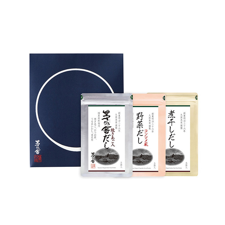 茅乃舎三种高汤组合礼袋装15包 1 盒